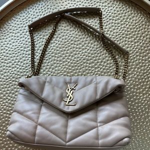 YSL Saint Laurent Loulou Puffer bag size M